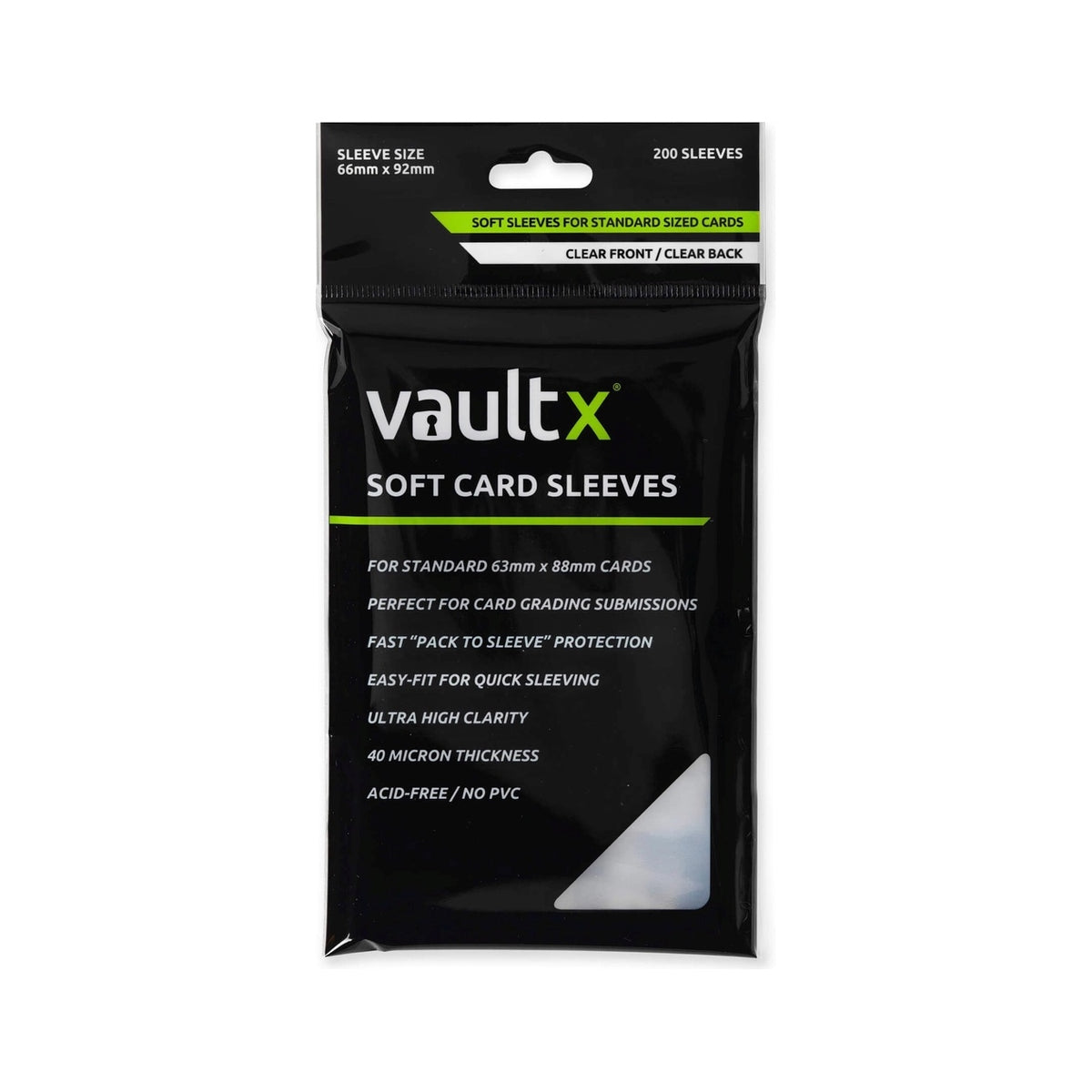 Vault X Soft Sleeves (Packs of 200)